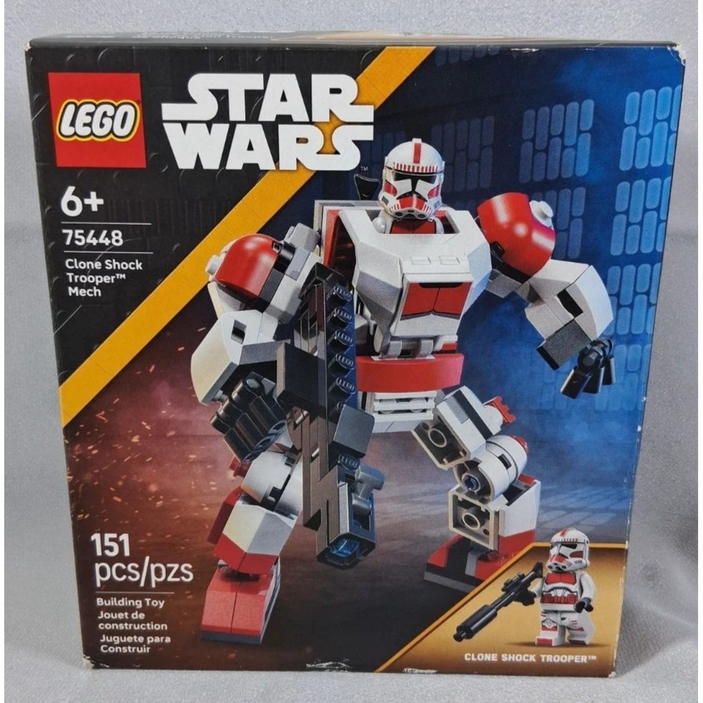 LEGO Star Wars Clone Shock Trooper Mech 75448 Building Toy Set 151 pcs New
